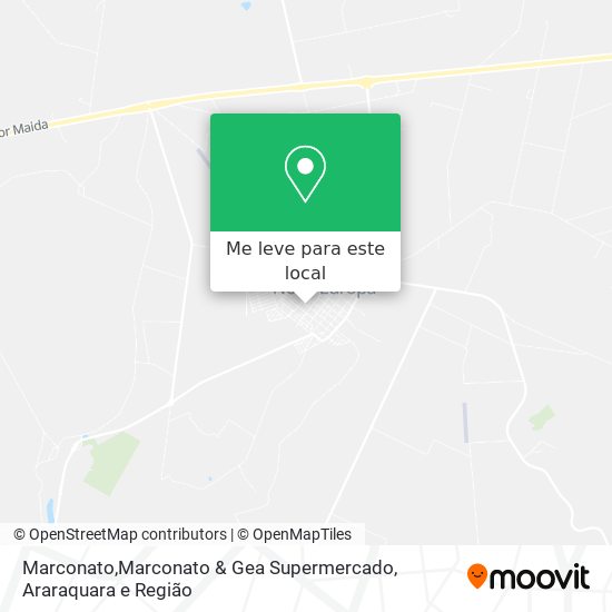 Marconato,Marconato & Gea Supermercado mapa