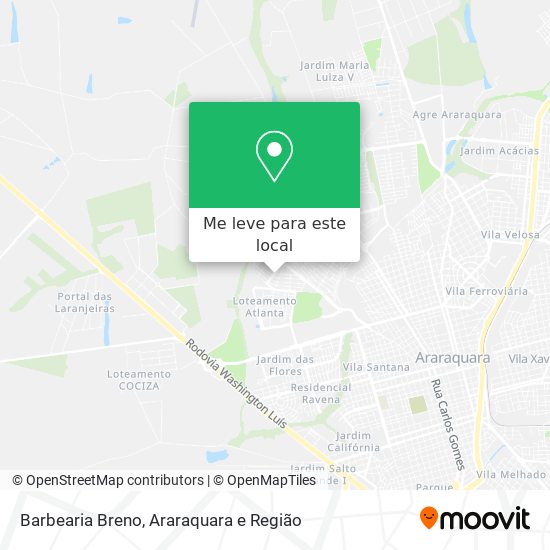 Barbearia Breno mapa