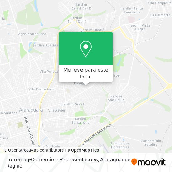 Torremaq-Comercio e Representacoes mapa