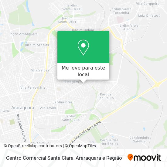 Centro Comercial Santa Clara mapa