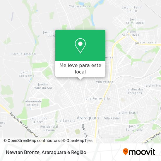 Newtan Bronze mapa