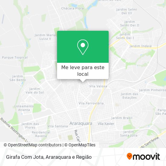 Girafa Com Jota mapa