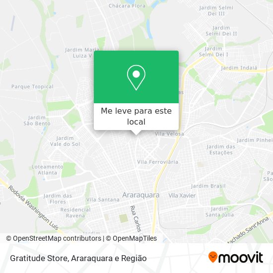 Gratitude Store mapa