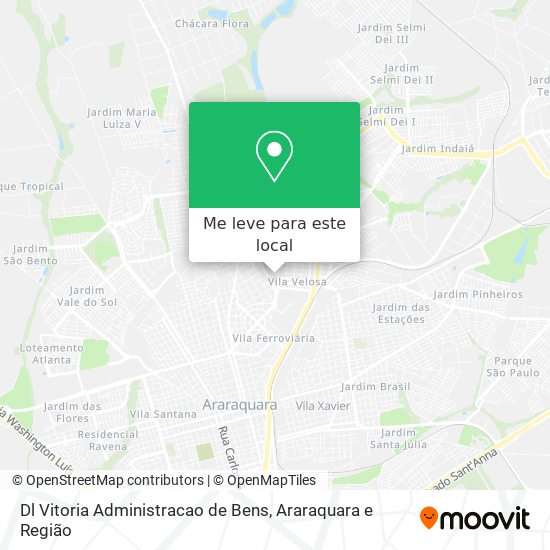 Dl Vitoria Administracao de Bens mapa