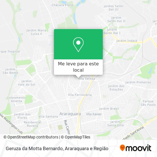 Geruza da Motta Bernardo mapa