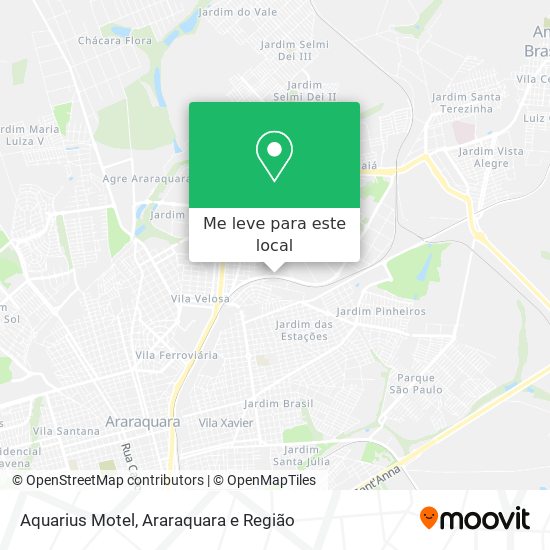 Aquarius Motel mapa