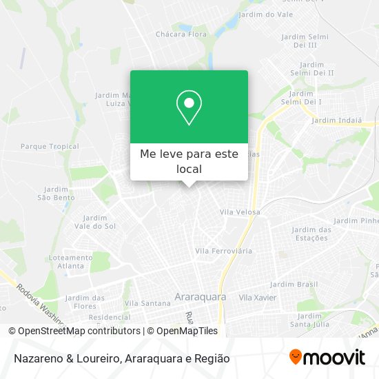 Nazareno & Loureiro mapa
