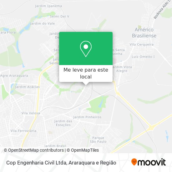 Cop Engenharia Civil Ltda mapa