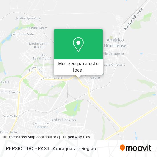 PEPSICO DO BRASIL mapa