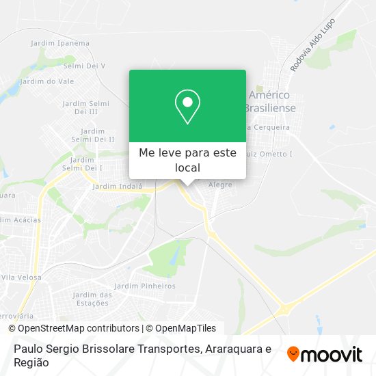 Paulo Sergio Brissolare Transportes mapa