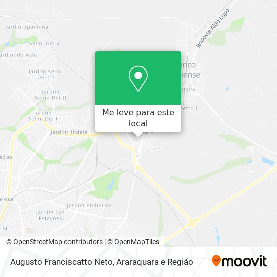 Augusto Franciscatto Neto mapa