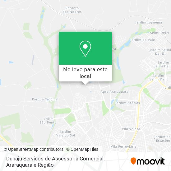 Dunaju Servicos de Assessoria Comercial mapa