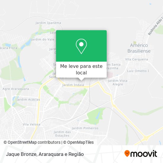 Jaque Bronze mapa