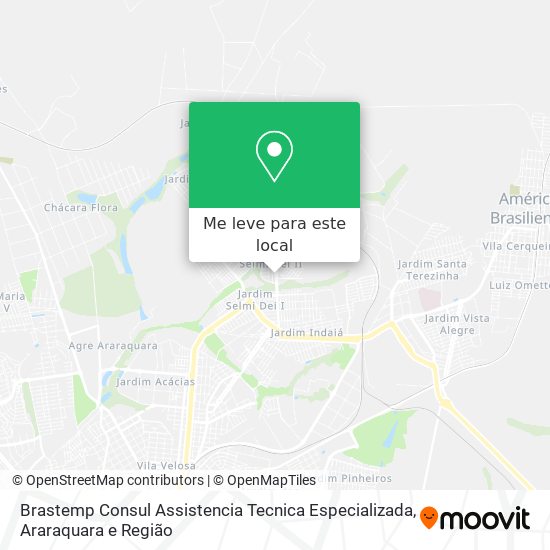 Brastemp Consul Assistencia Tecnica Especializada mapa