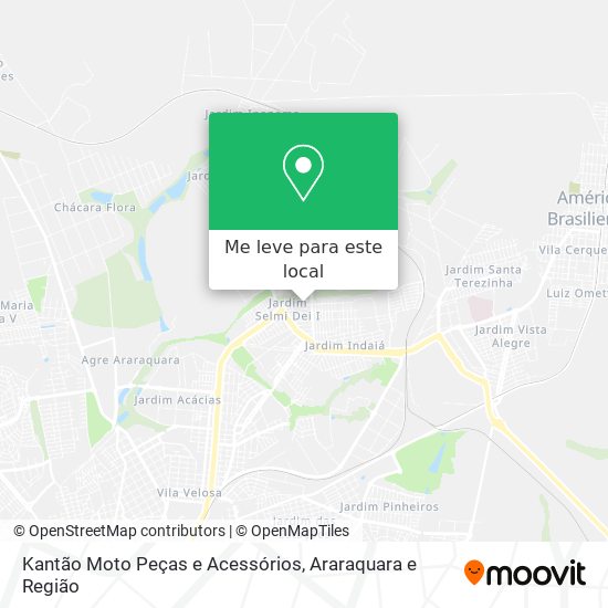 Kantão Moto Peças e Acessórios mapa
