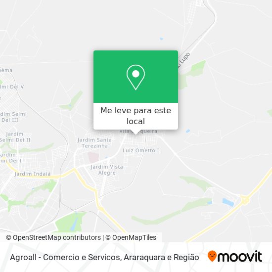 Agroall - Comercio e Servicos mapa