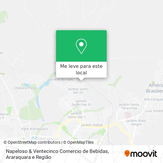 Napeloso & Ventecinco Comercio de Bebidas mapa