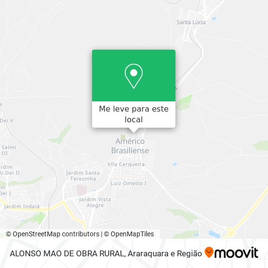ALONSO MAO DE OBRA RURAL mapa