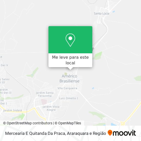 Mercearia E Quitanda Da Praca mapa