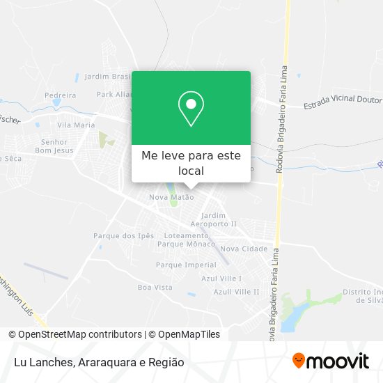 Lu Lanches mapa