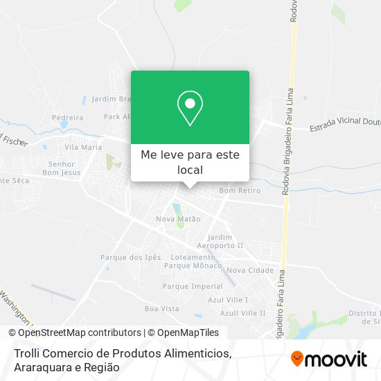 Trolli Comercio de Produtos Alimenticios mapa