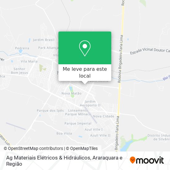Ag Materiais Elétricos & Hidráulicos mapa