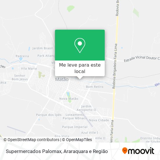 Supermercados Palomax mapa