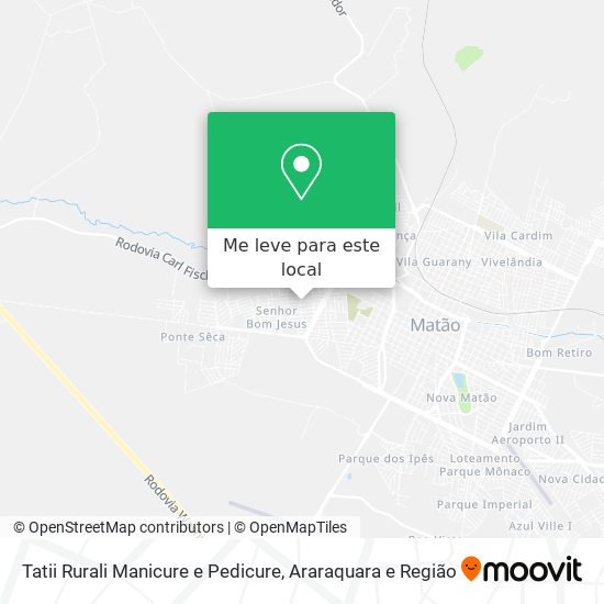 Tatii Rurali Manicure e Pedicure mapa