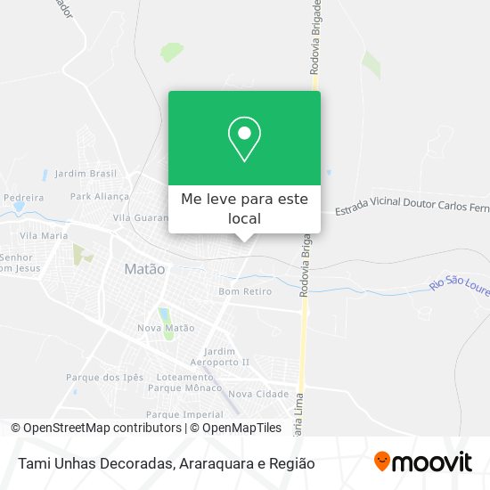 Tami Unhas Decoradas mapa