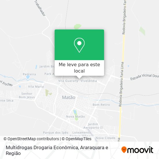 Multidrogas Drogaria Econômica mapa