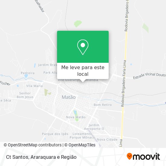 Ct Santos mapa