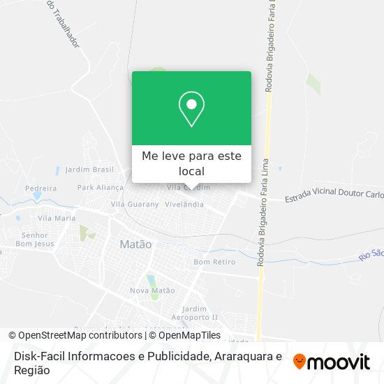 Disk-Facil Informacoes e Publicidade mapa
