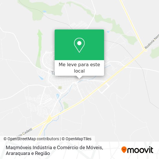 Maqmóveis Indústria e Comércio de Móveis mapa