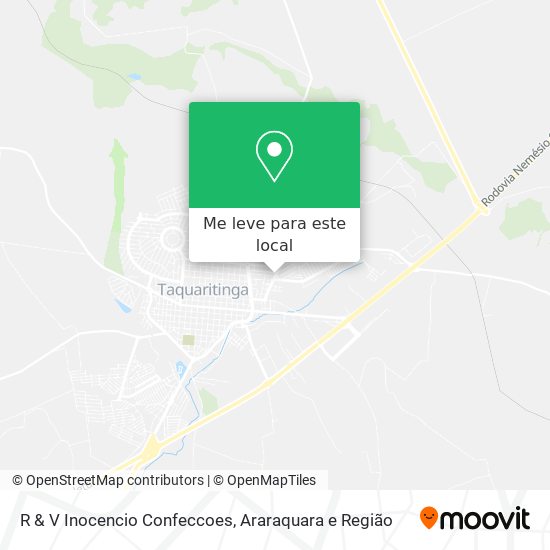 R & V Inocencio Confeccoes mapa