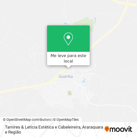 Tamires & Leticia Estética e Cabeleireira mapa