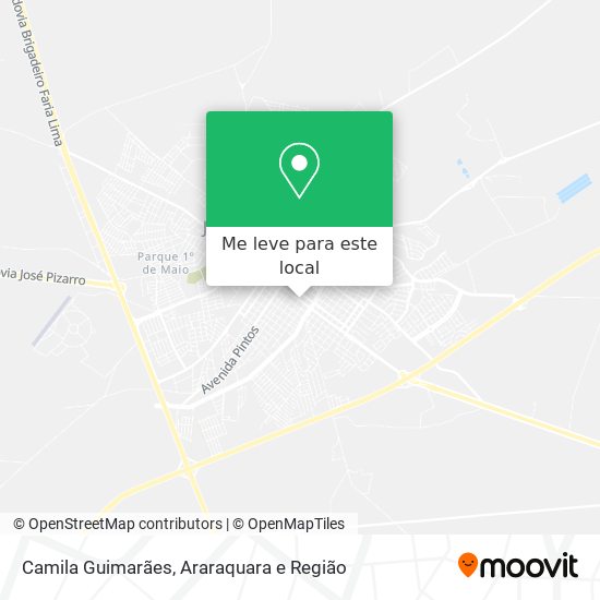 Camila Guimarães mapa