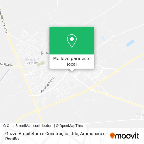 Guzzo Arquitetura e Construção Ltda mapa