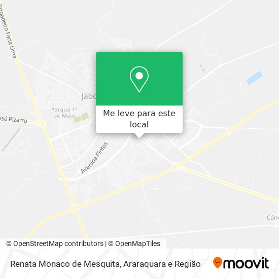 Renata Monaco de Mesquita mapa