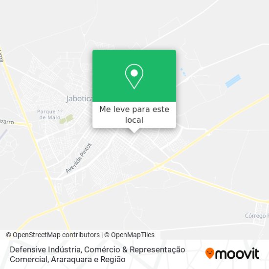 Defensive Indústria, Comércio & Representação Comercial mapa