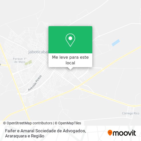 Faifer e Amaral Sociedade de Advogados mapa