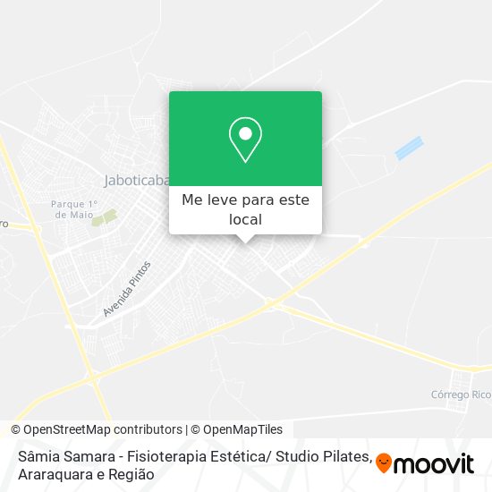 Sâmia Samara - Fisioterapia Estética/ Studio Pilates mapa