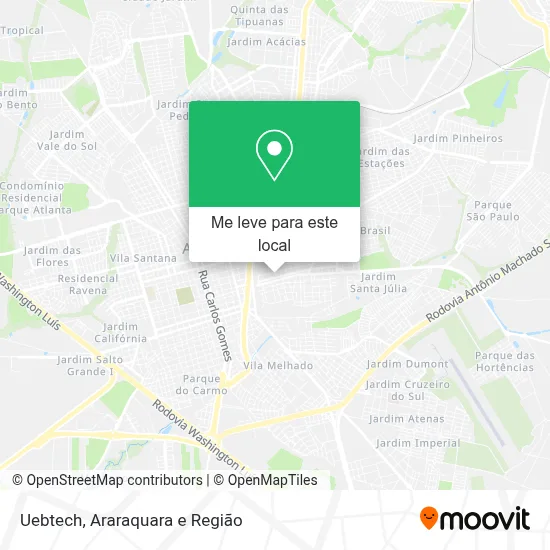 Uebtech mapa