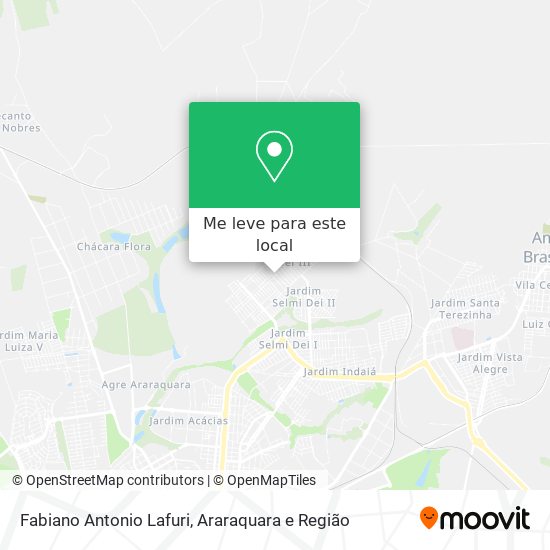 Fabiano Antonio Lafuri mapa