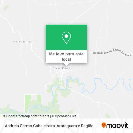 Andreia Carmo Cabeleireira mapa