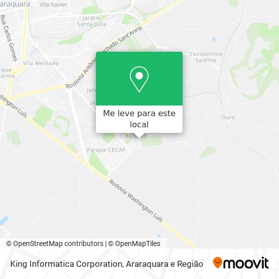King Informatica Corporation mapa