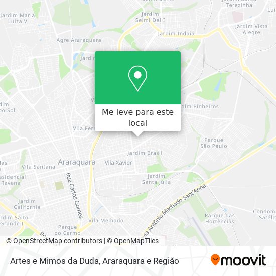 Artes e Mimos da Duda mapa