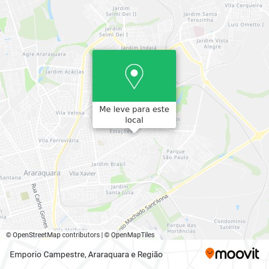 Emporio Campestre mapa