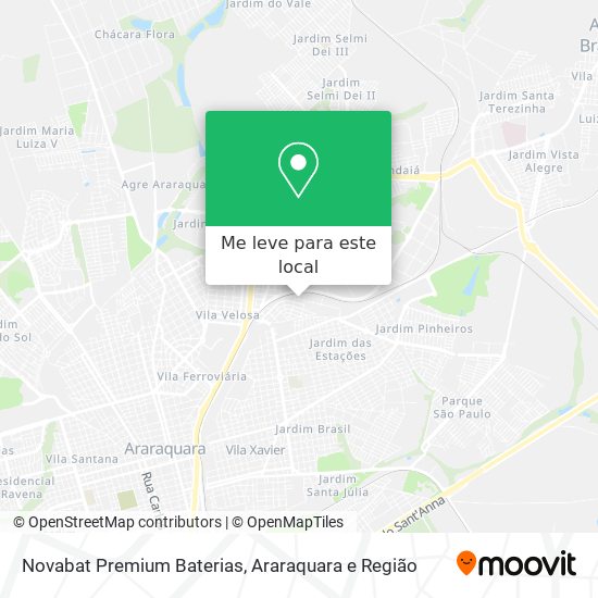 Novabat Premium Baterias mapa