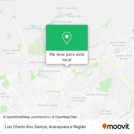 Luiz Otavio dos Santos mapa