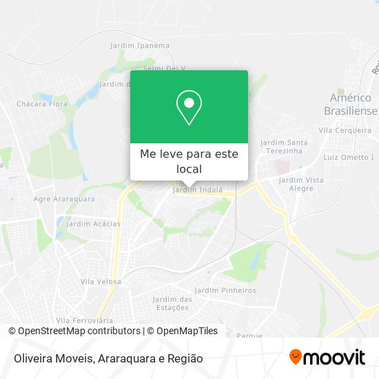 Oliveira Moveis mapa